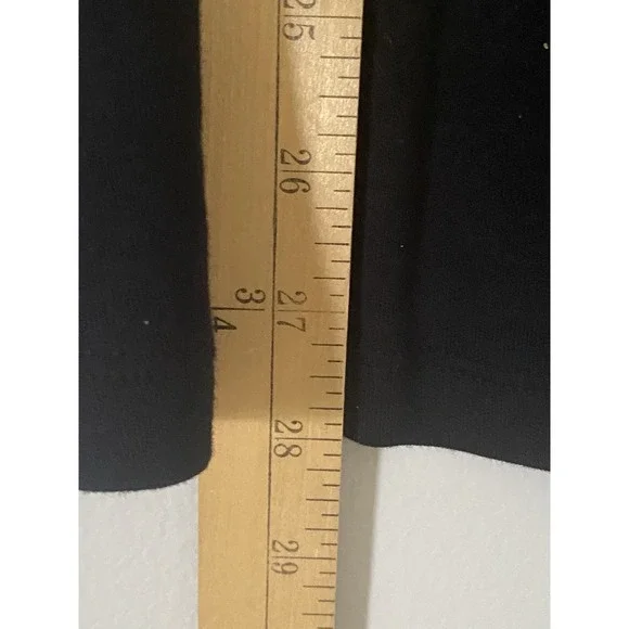 NEW‎ Karen Scott Plus Size 3/4-Sleeve Henley Top, Deep Black Sz-2X Plus Size - Picture 9 of 9